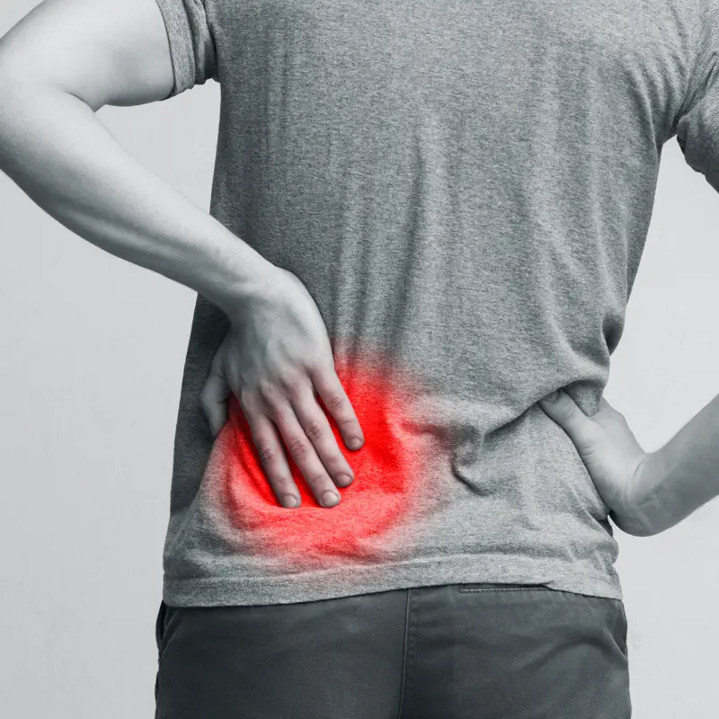 Acute back pain relief in Lewisham